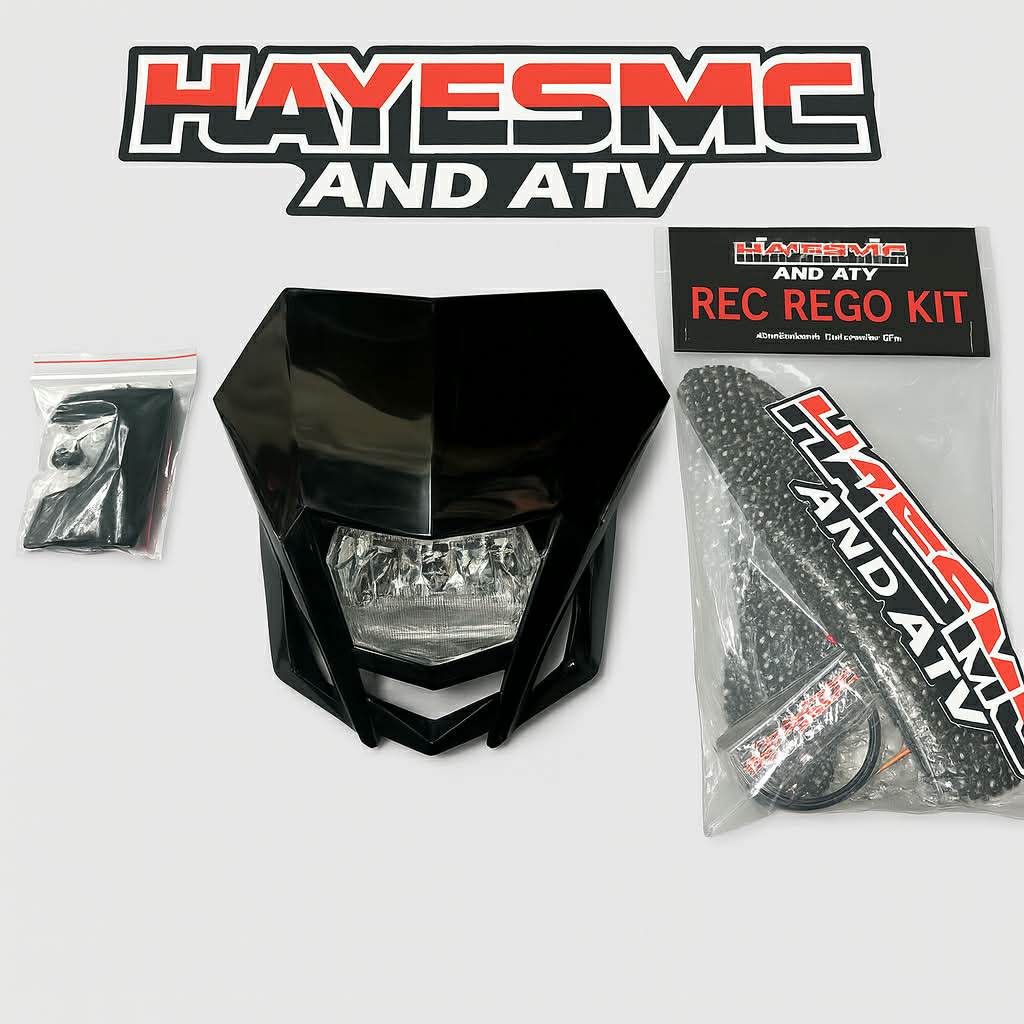 Rec Reg Kit AC & DC - WITH HEADLIGHT (Recreational registration)