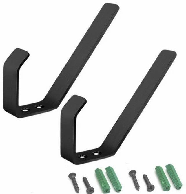 Motorcycle helmet and jacket wall hanger