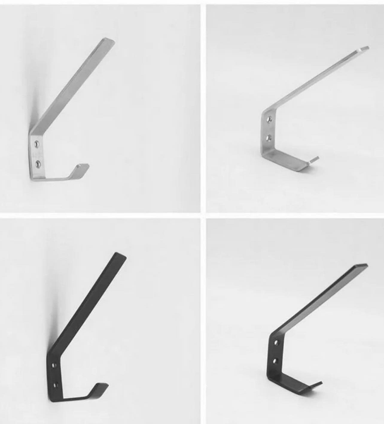 Motorcycle helmet and jacket wall hanger