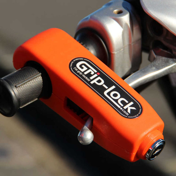 Grip Lock Handlebar Lock - Orange