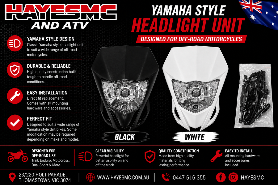 Yamaha Style Headlight