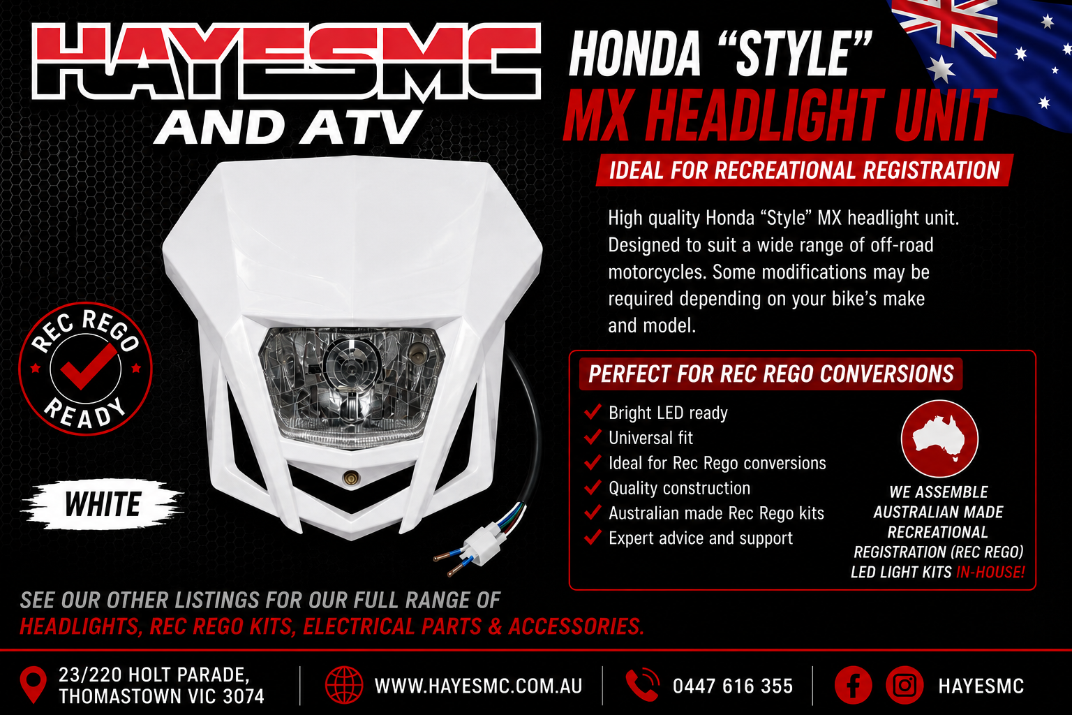 Honda Style Headlight