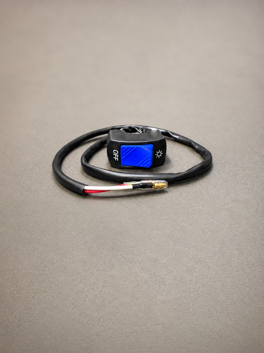 Motorcycle/ATV ON/OFF 12v handlebar switch blue