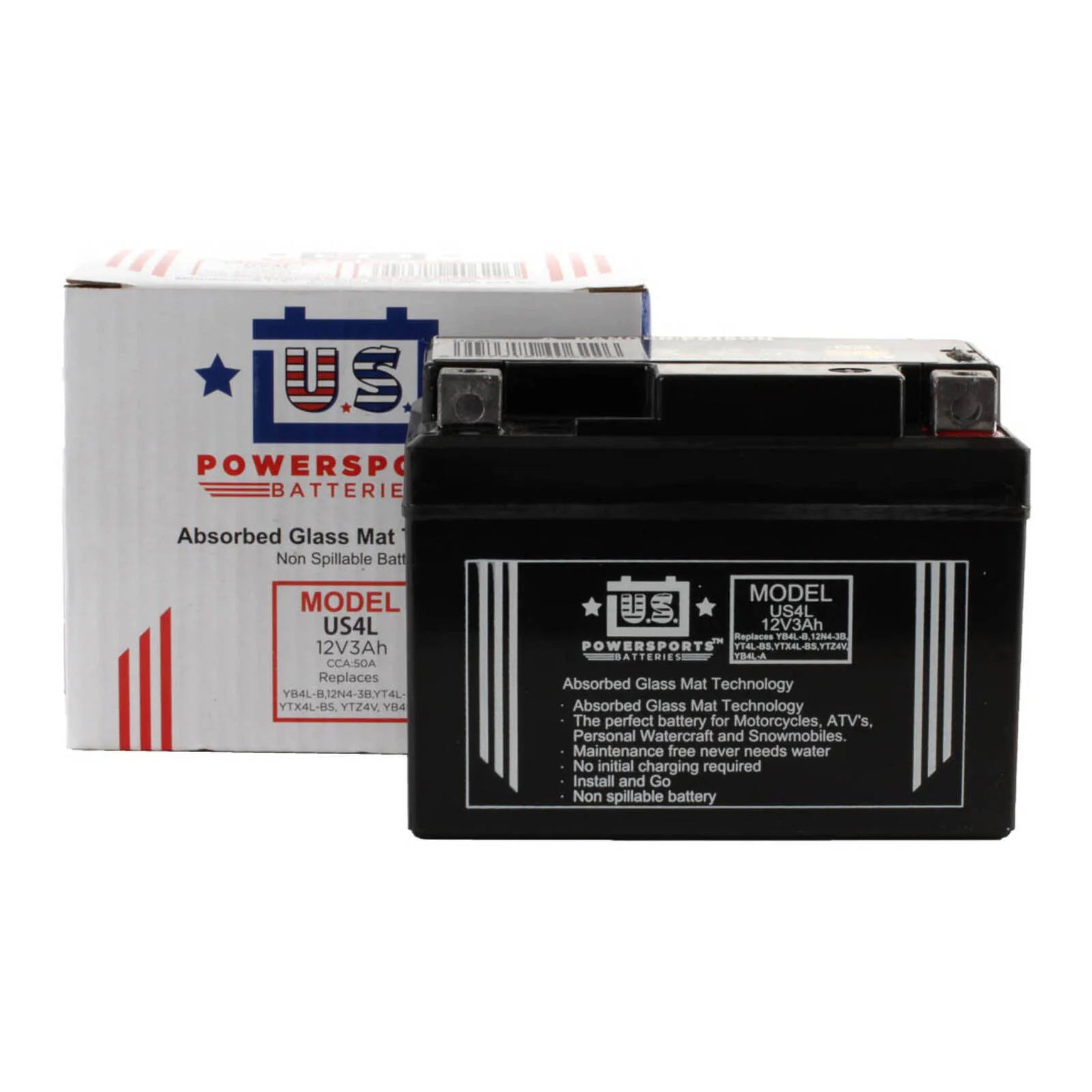 USPS AGM Battery - US4L-BS