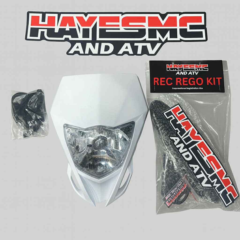 Rec Reg Kit AC & DC - WITH HEADLIGHT (Recreational registration)