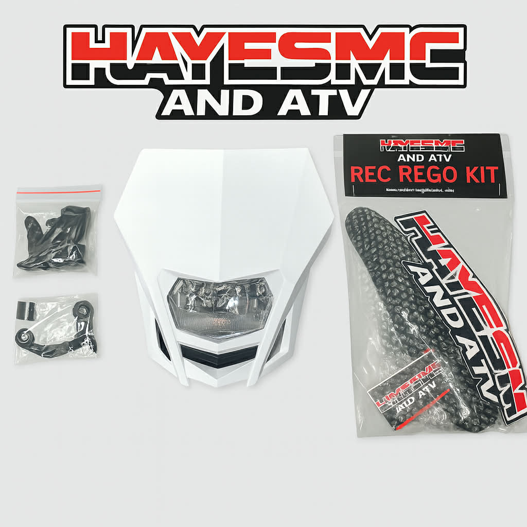 Rec Reg Kit AC & DC - WITH HEADLIGHT (Recreational registration)