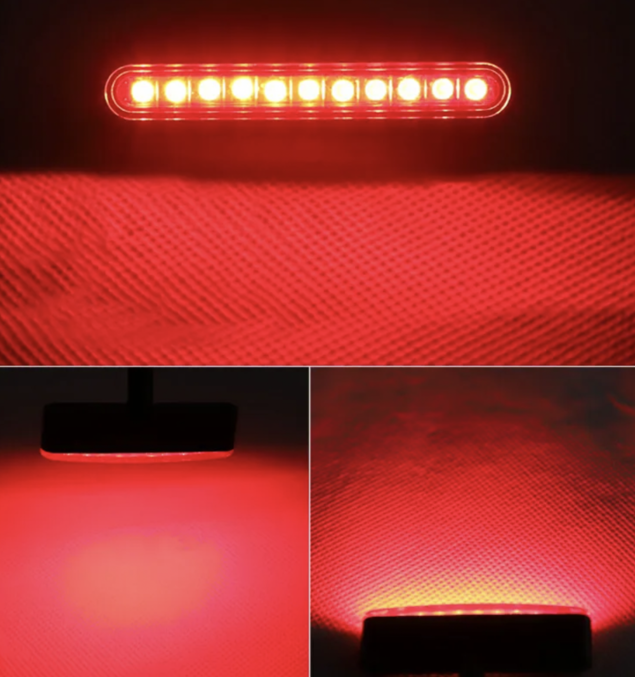 Motorcycle Tail Light 11 LED Running Rear Stop Brake Lamp Universal Motorbike motorcycle Atv automotive custom bike!!