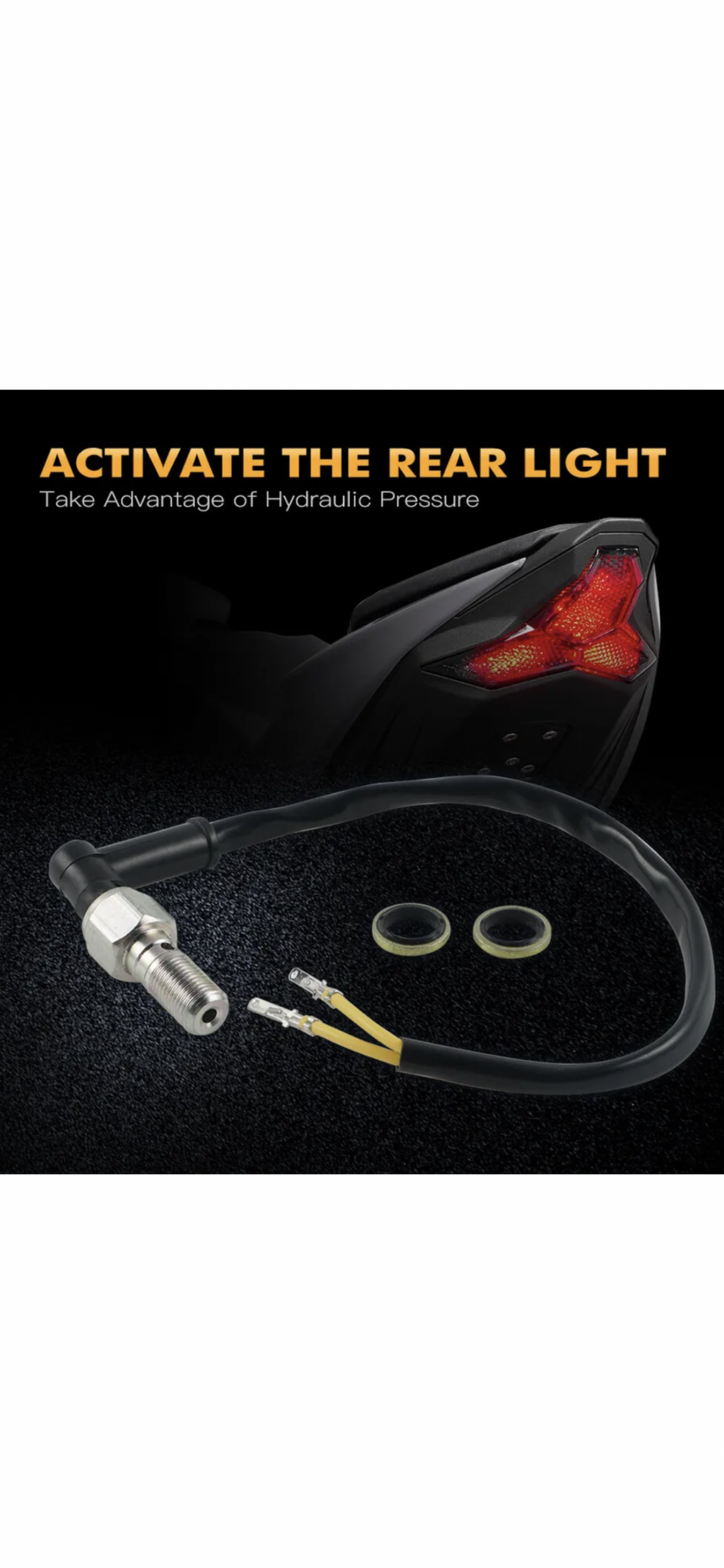 Hydraulic brake switch Honda, Suzuki, Yamaha and Kawasaki