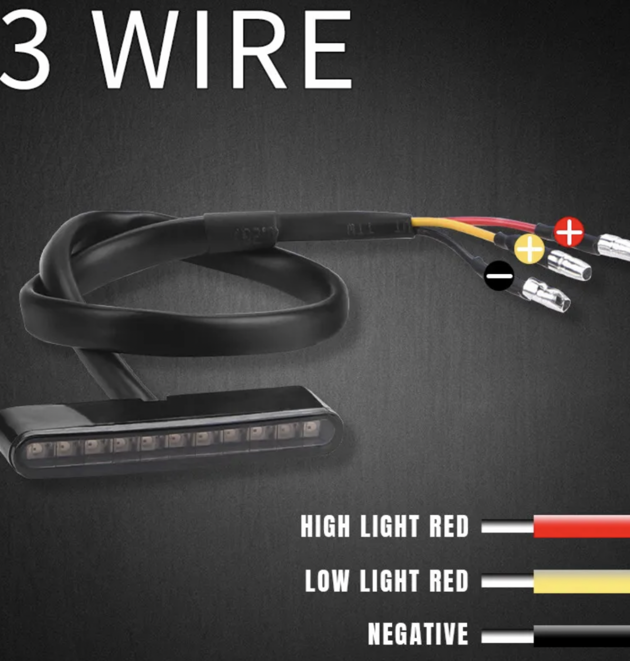 Motorcycle Tail Light 11 LED Running Rear Stop Brake Lamp Universal Motorbike motorcycle Atv automotive custom bike!!