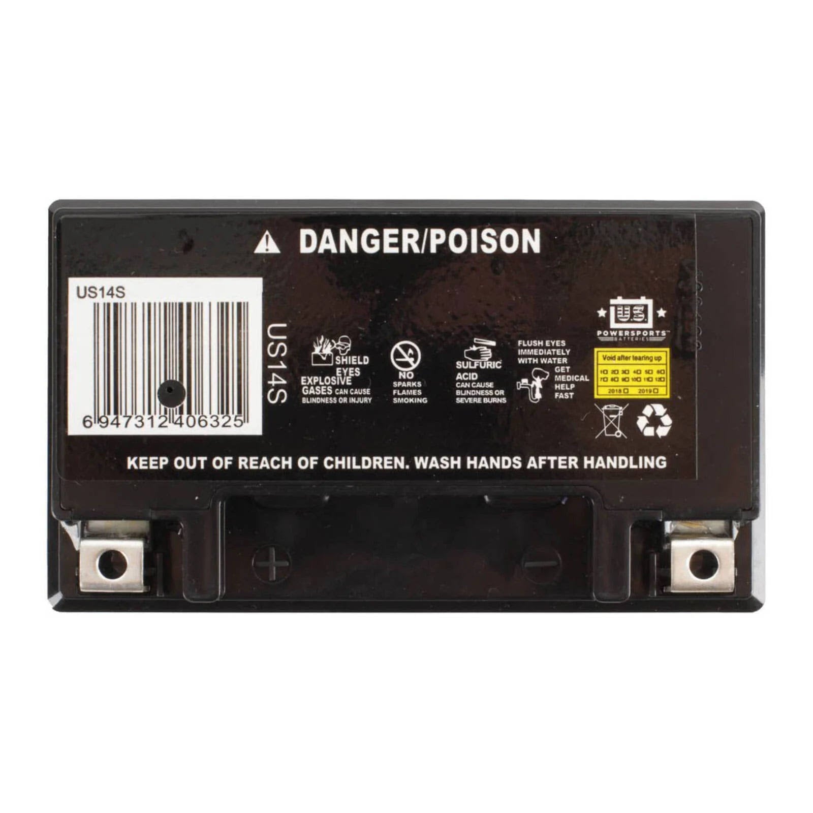 USPS AGM Battery – USZ7S | 12V Sealed Maintenance-Free Motorcycle Battery
