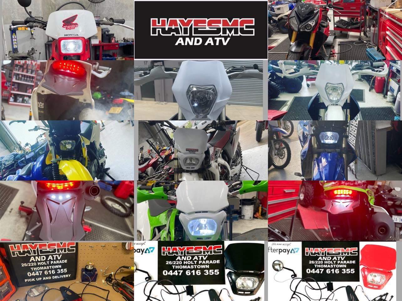 Rec Reg Kit AC & DC - WITH HEADLIGHT (Recreational registration)