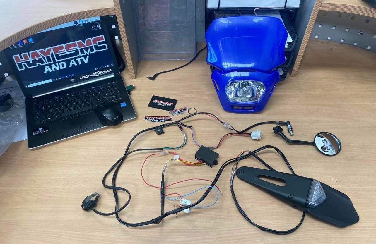 Rec Reg Kit AC & DC - WITH HEADLIGHT (Recreational registration)