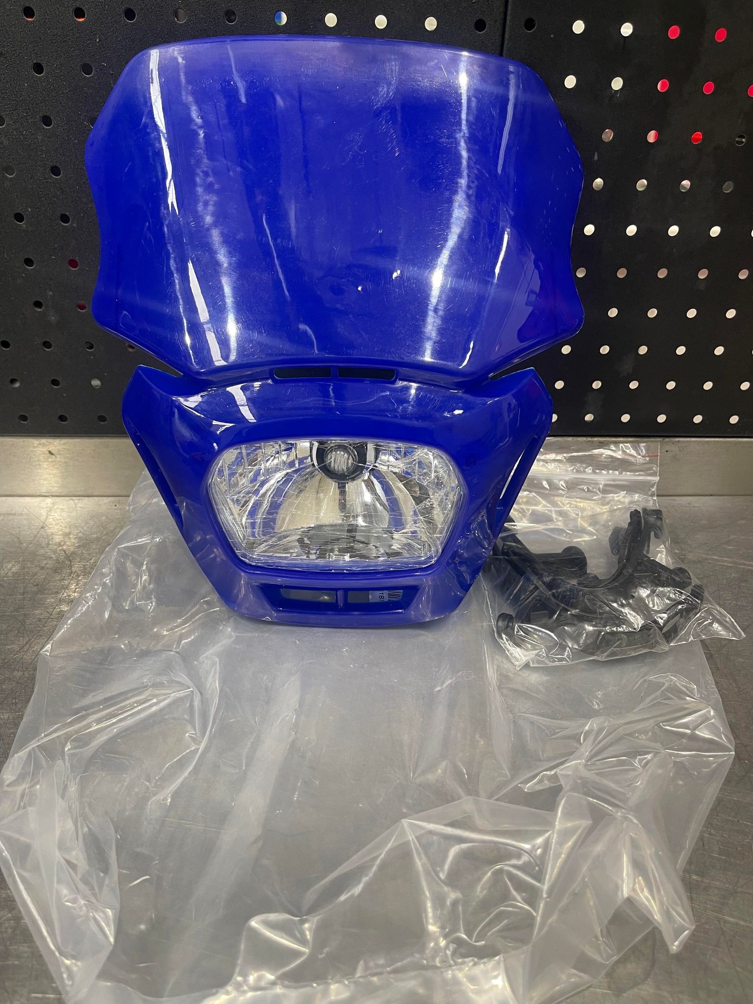 Blue LED headlight unit